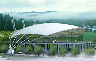 北山公園景觀膜結(jié)構(gòu)